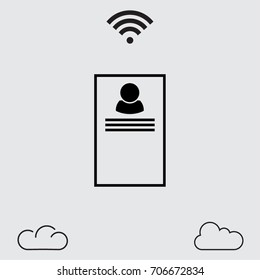 Resume vector illustration