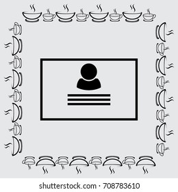 Resume vector illustration