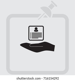 Resume vector illustration
