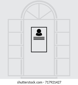 Resume vector illustration