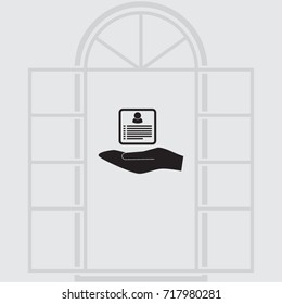 Resume vector illustration