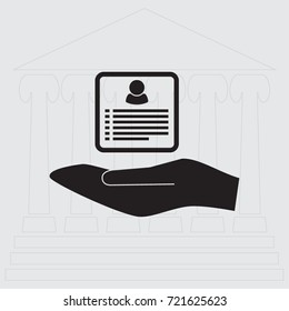 Resume vector illustration