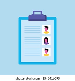 Resume Work Job CV Business Illustration