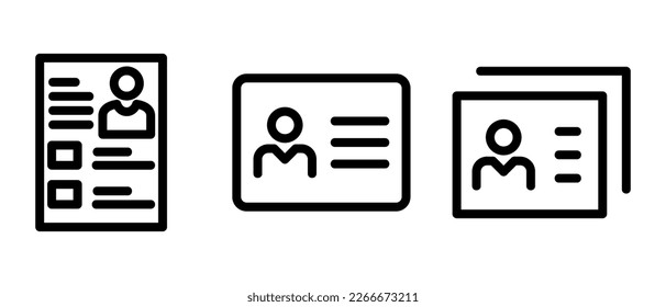 resumes icon or logo isolated sign symbol vector illustration - high quality black style vector icons
