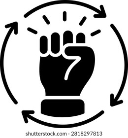 Resurgence Icon, Element For Design