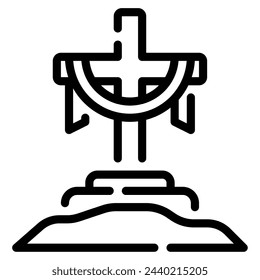 Resurrection Icon For web, app, infographic, etc