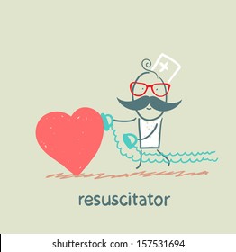 resuscitator hurry to the heart is sick