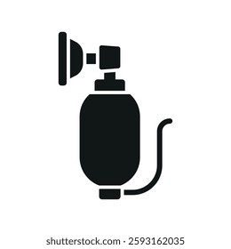 Resuscitator icon delivers a clear, professional design, perfect for medical apps, websites, infographics, and healthcare presentations, ensuring high-quality visuals for emergency and respiratory car