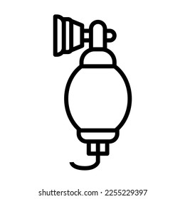 Resuscitator medical icon vector design illustration