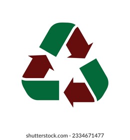 Resycle vector cymbol isolated icon