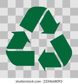 resycle vector famous symbol icon isolated