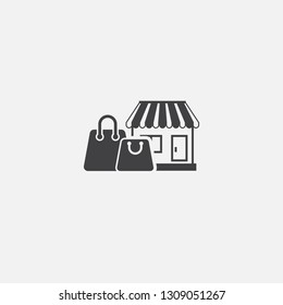 retail base icon. Simple sign illustration. retail symbol design. Can be used for web, print and mobile