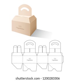 Retail Box with Blueprint Template