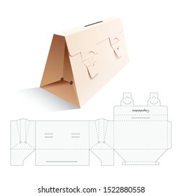 Retail Box with Blueprint Template