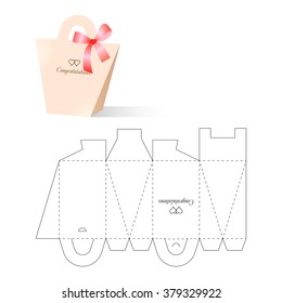 Retail Box with Blueprint Template