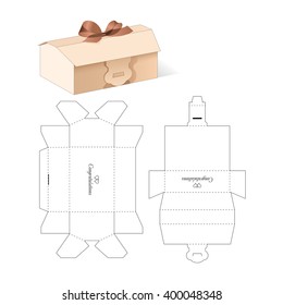 Retail Box with Blueprint Template