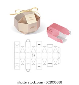 Retail Box with Blueprint Template