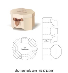 Retail Box with Blueprint Template