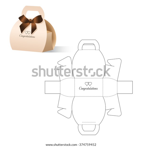 Retail Box with Blueprint Template