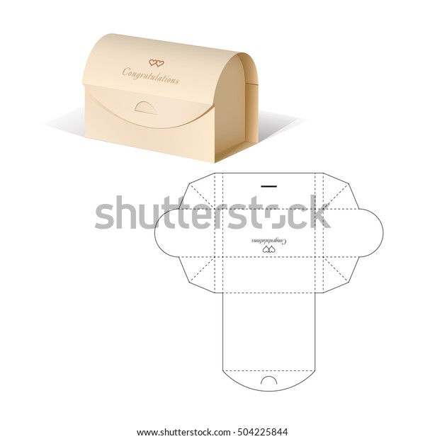 Retail Box with Blueprint Template