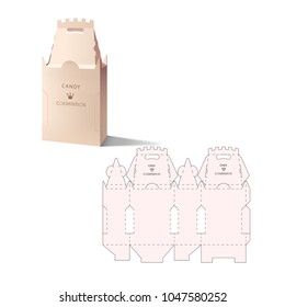 Retail Box with Die-cut Layout