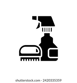 Retail Cleaning Product Filled Icon Vector Illustration
