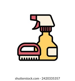 Retail Cleaning Product Icon Vector Illustration