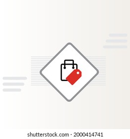 Retail Cyber security icon vector design