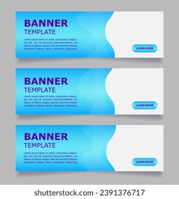 Retail expansion manager web banner design template. Vector flyer with text space. Advertising placard with customized copyspace. Printable poster for advertising