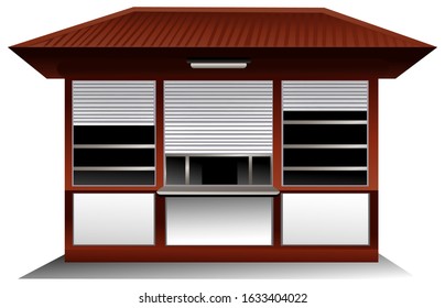 Retail: front of corner shop building