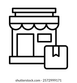 Retail Icon Element For Design