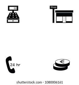 retail icon set