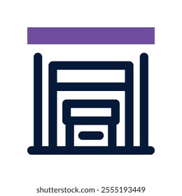 retail icon. vector dual tone icon for your website, mobile, presentation, and logo design.