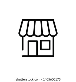 retail icon vector in trendy template