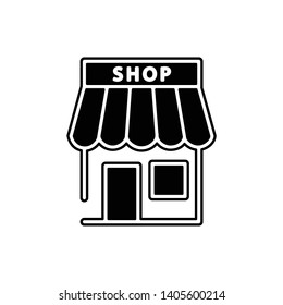 retail icon vector in trendy template