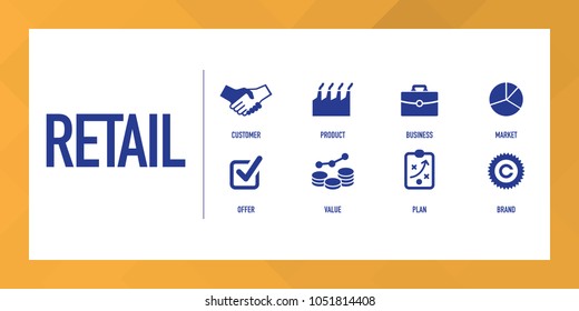 Retail Infographic Icon Set