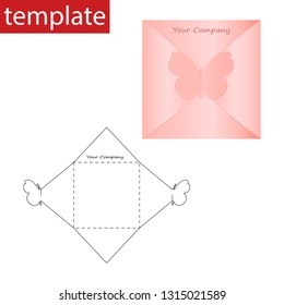 Retail Paper envelope with Template.
