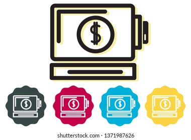 Retail POS Icon as EPS 10 File