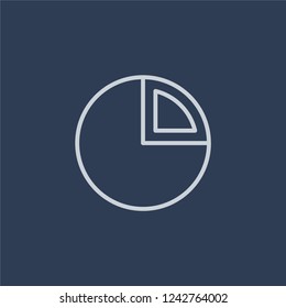 Retail Prices Index (RPI) icon. Trendy flat vector line Retail Prices Index (RPI) icon on dark blue background from business   collection. 