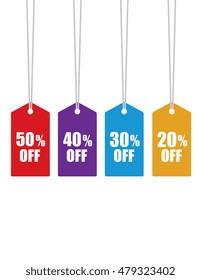 Retail Sale Tag Set