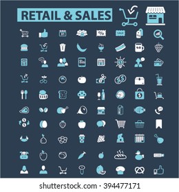 retail & sales icons
