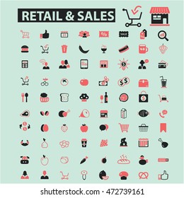 retail & sales icons