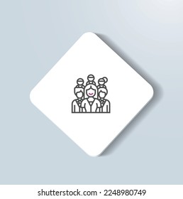 Retail Segments Served icon vector design