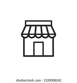 Retail store icon 