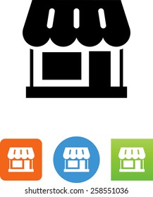 Retail store icon