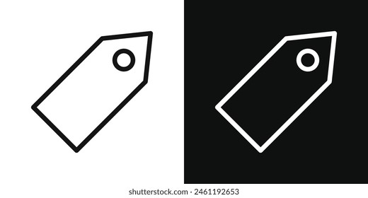 Retail Tag Icon Set. Sale Price and Offer Label Vector Symbol.