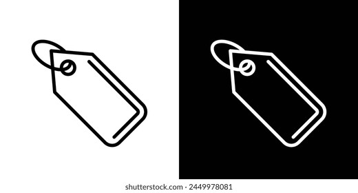 Retail Tags Icon Set Including Price Discount and Keyword Tags to Enhance Shop Displays and Online Product Listings