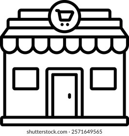 Retail vector icon. Can be used for printing, mobile and web applications.