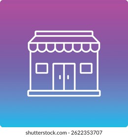 Icono de Vector minorista. Se puede utilizar para aplicaciones de impresión, móviles y de Web.