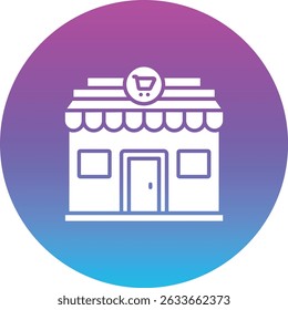 Icono de Vector minorista. Se puede utilizar para aplicaciones de impresión, móviles y de Web.